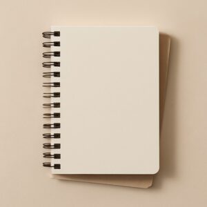 Block notes con spirale